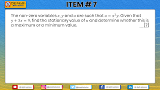 differentiation, differentiation rules, derivative, tangent to a curve, normal to a curve, as level exam, pure mathematics 1, exam preparation, revisions, show that, 9709, stationary points, nature of stationary points