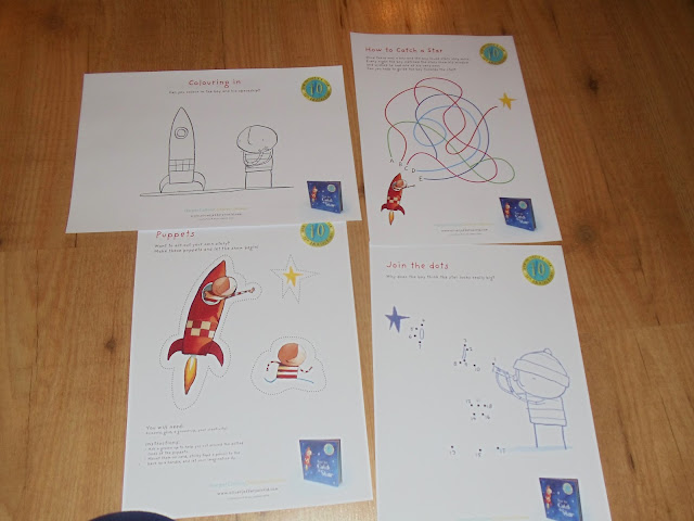 How To Catch A Star by Oliver Jeffers Book  activity sheets