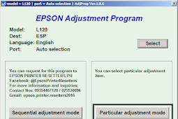 Cara Reset Epson L120