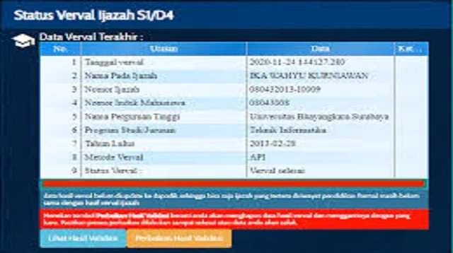 Cara Verval Ijazah di Info GTK 2020, Persiapan Untuk Seleksi PPPK