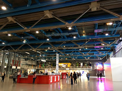 Inside Centre Pompidou Paris