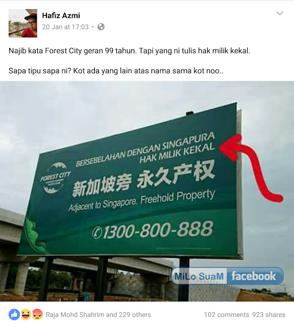 Image result for Gambar Johor dijual kepada China komunis