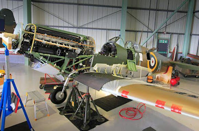 Supermarine Spitfire digunakan sebagai pejuang garis depan