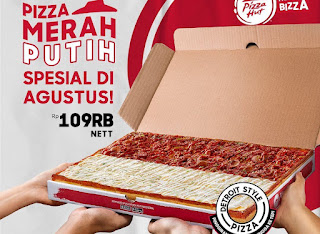 pizza merah putih
