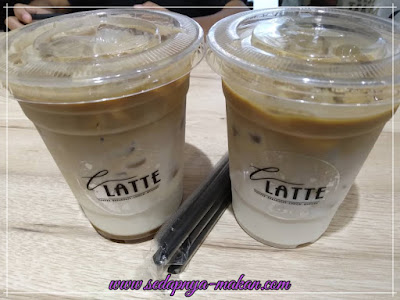 ice latte dan ice caremel latte