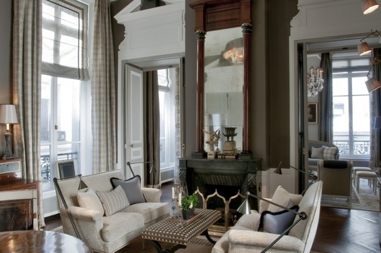 Paris Apartment Style Interior Decorating