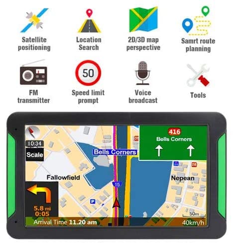 Aonerex HD Touch Screen 8GB 256 Car GPS Navigation