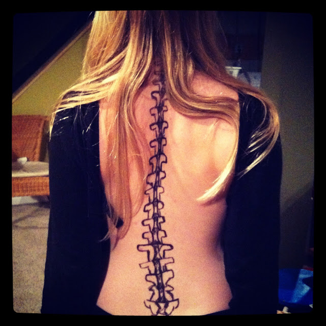 Spine Tattoos