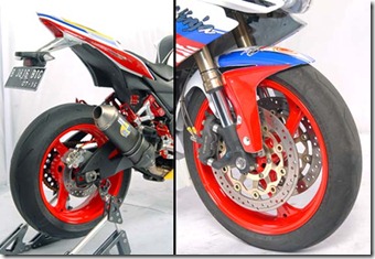 Kawasaki Ninja 250R instead of the body Modified