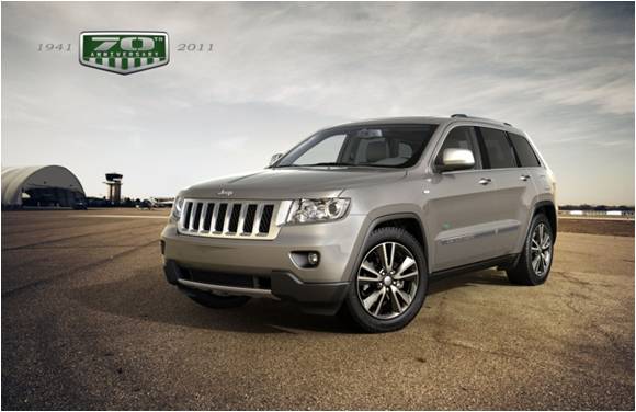 70th aniversary grand cherokee details the special grand cherokee 70th