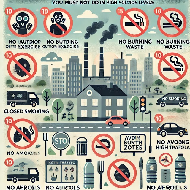 10 Mistakes to Avoid During High Air Pollution Days
