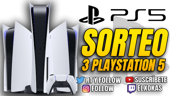 Sorteio de 3x PLAYSTATION 5