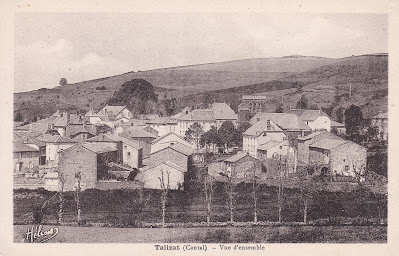 Vue d'ensemble de Talizat au début du 20e siècle.