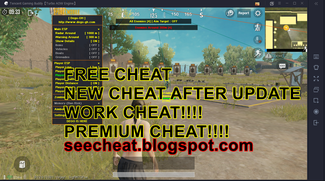 PUBG Mobile Premium Cheat V10.4 AFTER UPDATE 0.12 patch [Not ... - 