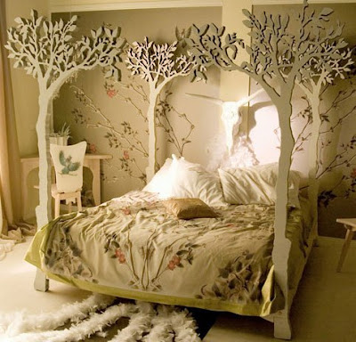 fantasy bed called under the apple tree by attila design