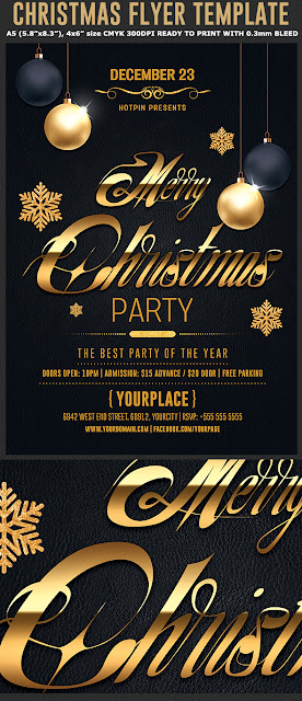  Classy Christmas Flyer Template