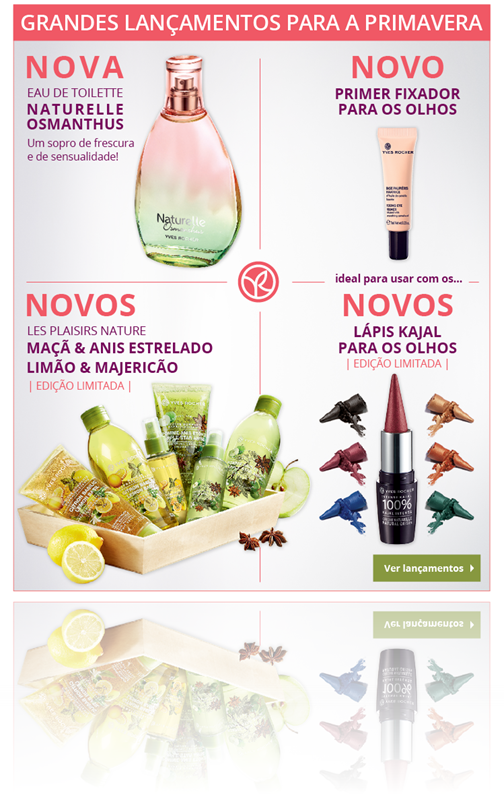 Lançamento e Edições Limitadas do catálogo nº 6, para a Primavera/2015 de Yves Rocher Portugal