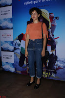 Dangal Fame Sanya Malra with Star Cast of MOvie Poorna (2) Red Carpet of Special Screening of Movie Poorna ~ .JPG