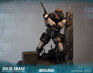 Solid Snake 1/4 de Metal Gear Solid - First 4 Figures