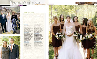 Magazine Town and country. Weddings