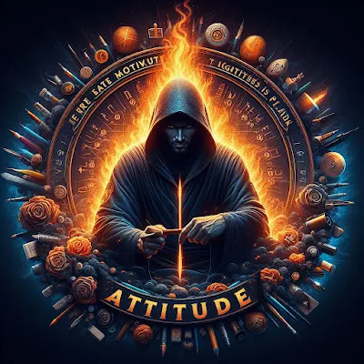 "Attitude is the fuel that ignites your potential."