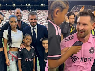 Kim Kardashian Witnessing Messi's Debut at Inter Miami's Leagues Cup