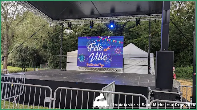 Fête de la ville de Saint Michel sur Orge 2024 avec l'Escadrille Saint Michel.