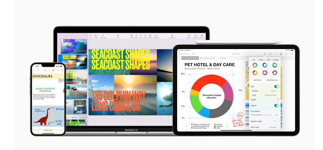 iWork Apps for Content Creation in iOS 18