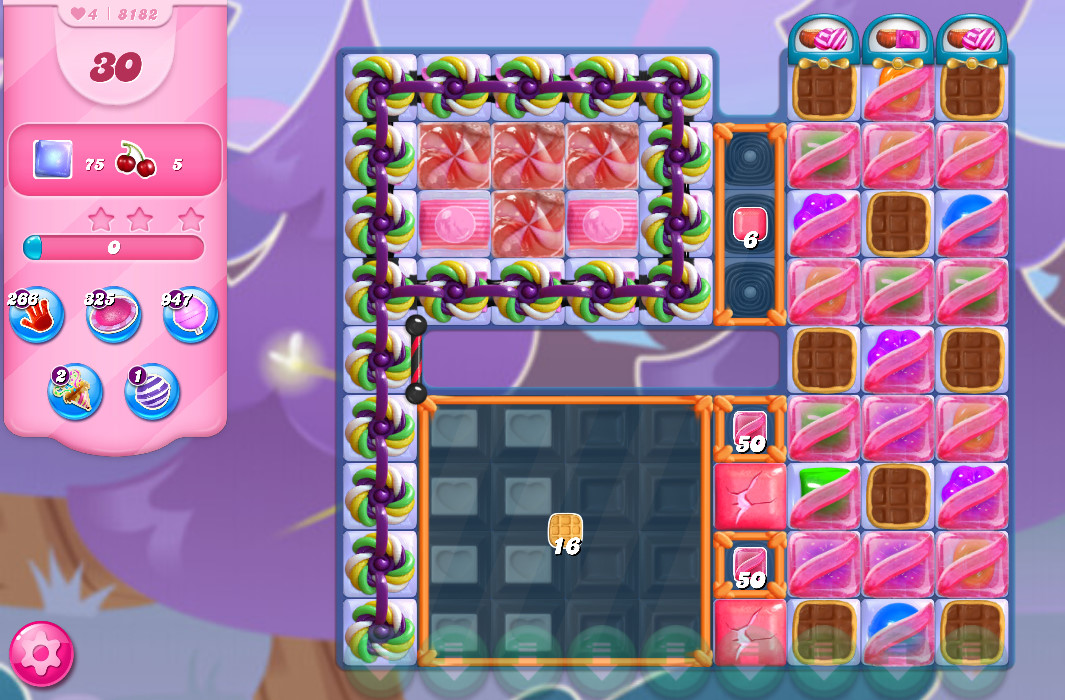 Candy Crush Saga level 8182