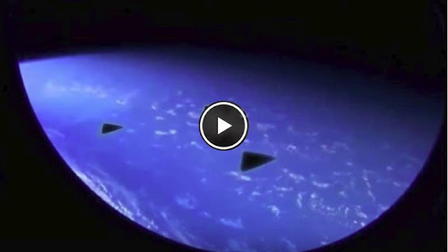 Astronauta a bordo da Estação Espacial Internacional registra 3 OVNIs triangulares
