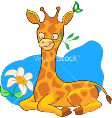 Giraffe cartoon