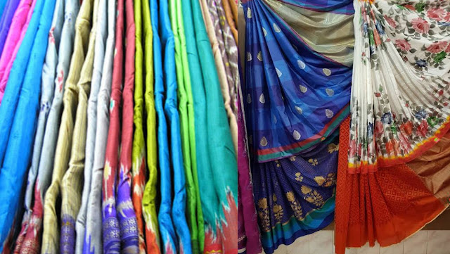 Rajshahi`s  Silk Sari.