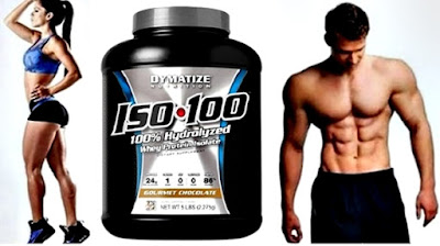 Suplemento proteico gym Iso 100 batidos