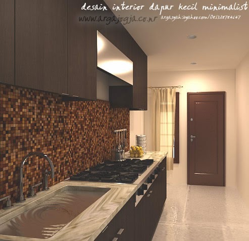 Desain Interior Dapur Kecil Minimalist Ukuran 1 9x3 8 m 