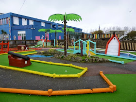 The Pirate Mini Golf Golf course at Pontins Camber Sands Holiday Park
