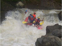 whitewater rafting in Indonesia