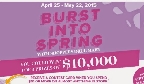 Shoppers Drug Mart Burst Into Spring Contest