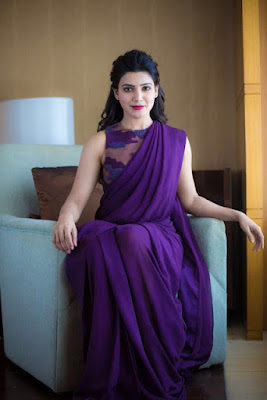 Actress Samantha Latest Hot Photos in Saree