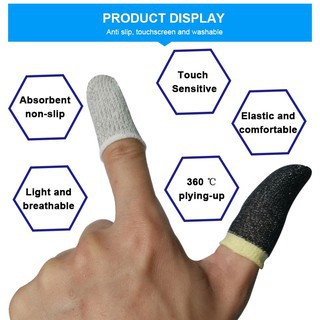 Bộ bao 2 ngón tay chuyên dụng chơi game mobile chống ra mồ hôi tay BN02