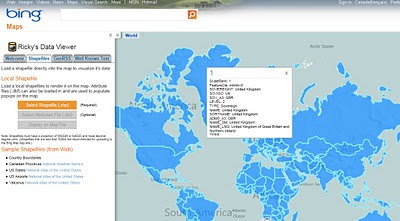 Bing Maps Shapefile Viewer