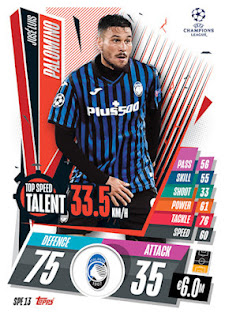 Topps Match Attax Extra 2020-2021 Atalanta BC Set