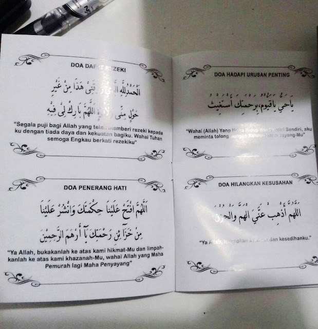 personalized buku doa