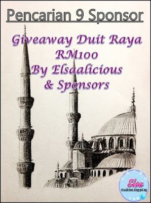 Pencarian 9 Sponsor: Giveaway Duit Raya RM100 By Elsaalicious & Sponsors