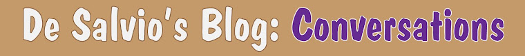 De Salvio's Blog: Conversations