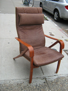 Uhuru Furniture Collectibles Fancy Ikea Poang Chair Leather