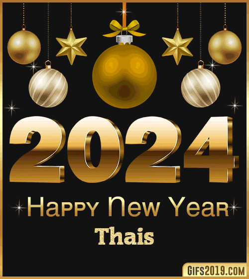 Happy New Year 2024 gif Thais