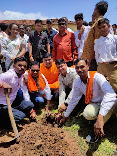 पौधा लगाएं जीवन बचाएं आयूष मंत्री श्री रामकिशोर नानो कावरे