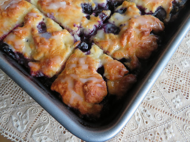 Blueberry Butter Swim Biscuits