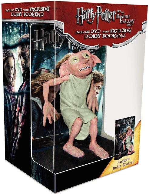 Harry Potter and the Deathly Hallows DVD with Exclusive Dobby Bookend
