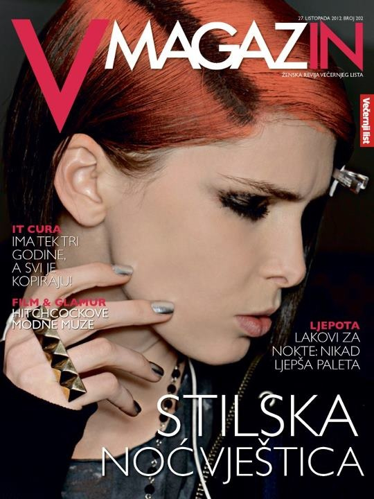 Kristina Salinovic — V Magazine November 2012